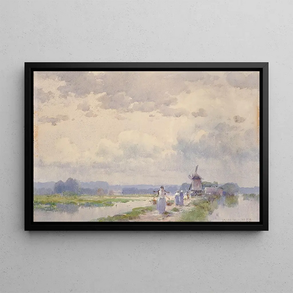 in Holland - William Henry Holmes — framed artwork on a wall