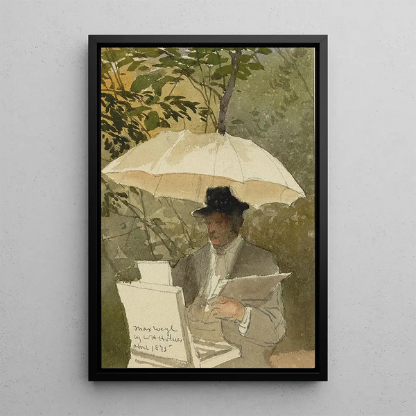 Max Weyl - William Henry Holmes — framed artwork on a wall