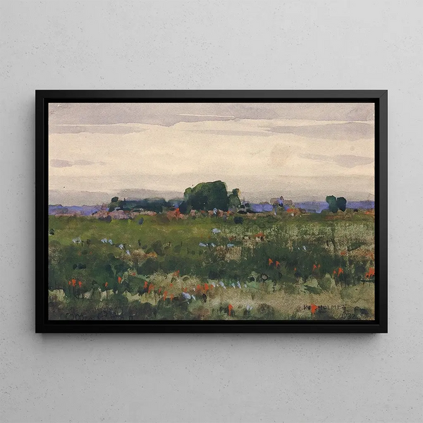 Michigan - William Henry Holmes — framed artwork on a wall