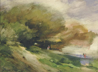 The shaded path - William Henry Holmes — artwork view