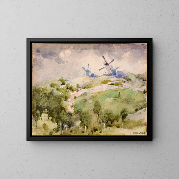 Mills - William Henry Holmes — framed artwork on a wall
