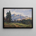 Wyoming Cliffs Painting - William Henry Holmes — framed artwork on a wall