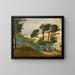 Dunes et pins broussailleux - William Henry Howe — framed artwork on a wall