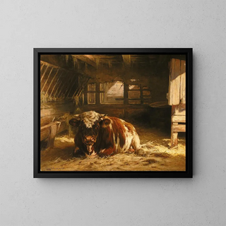 My Day at Home - William Henry Howe — framed artwork on a wall