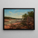 Chutes de marbre - William Henry Huddle — framed artwork on a wall