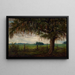 Study for the surrender of Santa Anna - William Henry Huddle — framed artwork on a wall