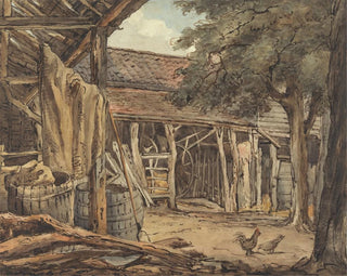 A farmyard - William Henry Hunt — artwork view