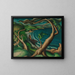 Massachusetts Landscape - William Henry Kemble Yarrow — framed artwork on a wall