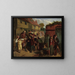 La fenêtre brisée - William Henry Knight — framed artwork on a wall
