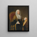 Portrait Painting of Philip Yorke, 1st Earl of Hardwicke - William Hoare of Bath — framed artwork on a wall