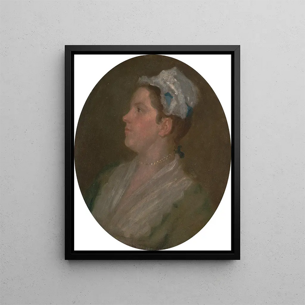 Anne Hogarth - William Hogarth — framed artwork on a wall