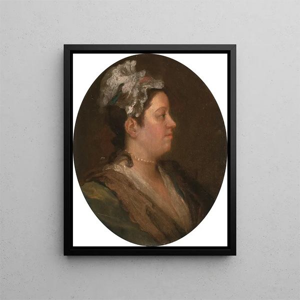 Marie Hogarth - William Hogarth — framed artwork on a wall