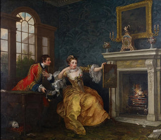 The Last Bet of the Lady - William Hogarth — artwork view