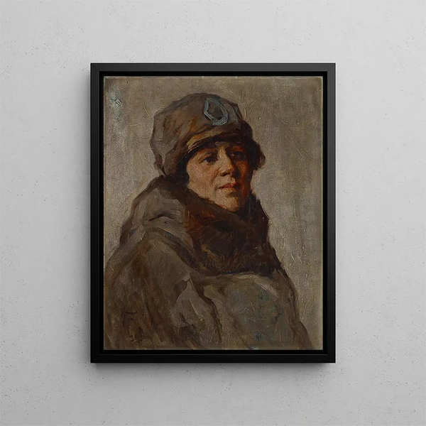 Myra Reynolds Richards - William J. Forsyth — framed artwork on a wall