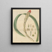Gusmannia tricolor - William Jackson Hooker — framed artwork on a wall