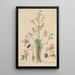 Stylidium laricifolium - William Jackson Hooker — framed artwork on a wall