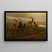 American Elk Painting - William Jacob Hays Sr. — framed artwork on a wall
