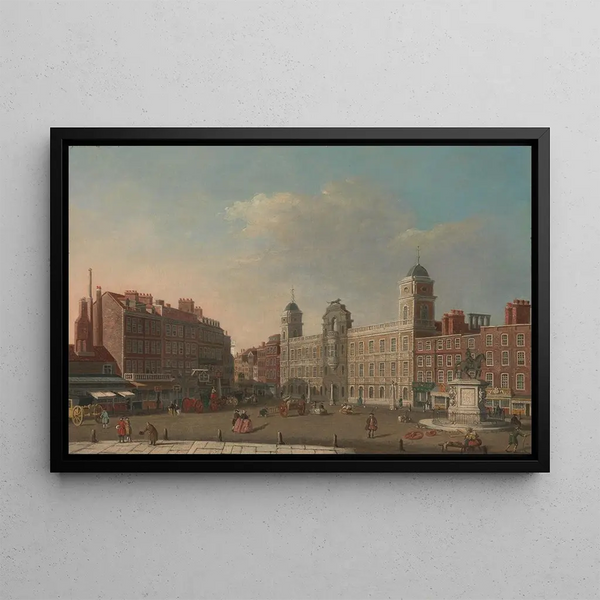Northumberland House, London - William James — framed artwork on a wall