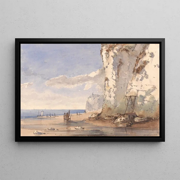 Near Broadstairs - William James Blacklock — framed artwork on a wall