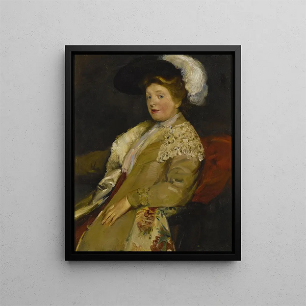 Alice Mumford - William James Glackens — framed artwork on a wall