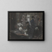Chez les modistes - William James Glackens — framed artwork on a wall
