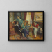 Family Group Painting - William James Glackens — framed artwork on a wall