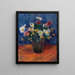 Flower Painting - William James Glackens — framed artwork on a wall