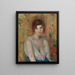 Kay Laurell - William James Glackens — framed artwork on a wall