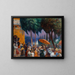 Sunday on the Marne - William James Glackens — framed artwork on a wall