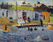 L'heure du bain, Chester, Nova Scotia - William James Glackens — artwork view