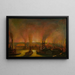 the Inauguration of the Eads Bridge, St. Louis County, July 4, 1874 - William James Hinchey — framed artwork on a wall