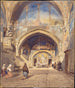 Interior of the Church of San Benedetto Subiaco - William James Müller — artwork view