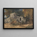 Lycia Rock Tombs - William James Müller — framed artwork on a wall