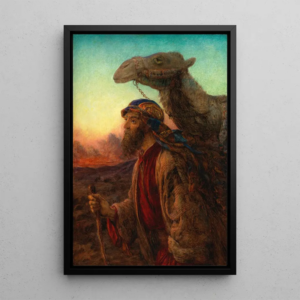 The Return Journey - William James Webbe — framed artwork on a wall