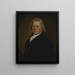 Portrait painting of Judge Pierpont Edwards - William Jennys — framed artwork on a wall