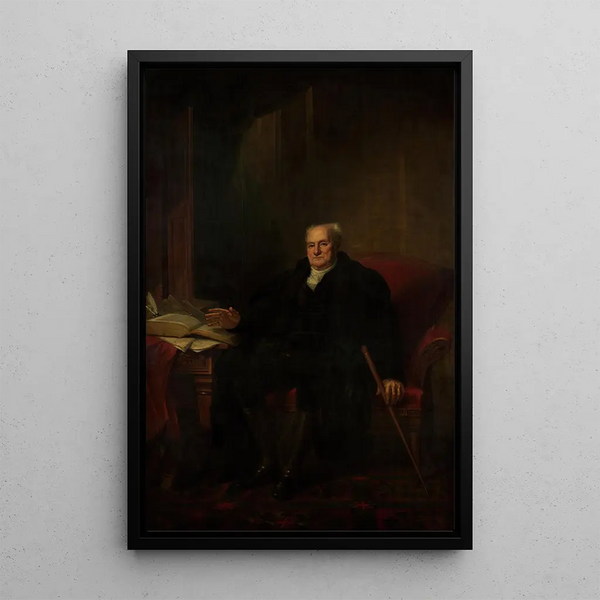 Elias Boudinot IV - William Jewett — framed artwork on a wall