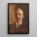 Portrait Painting of M. Sullivan - William John Wainwright — framed artwork on a wall