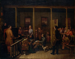 Missouri courtroom - William Josiah Brickey — artwork view