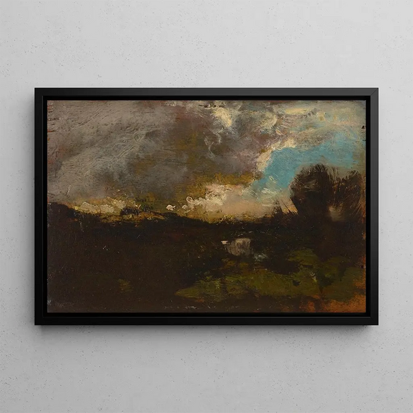 A landscape - William Keith — framed artwork on a wall