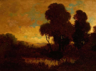 Evening Landscape - William Keith — artwork view
