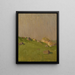 Rochers de pâturage - William Langson Lathrop — framed artwork on a wall