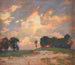 The Bûcher - William Langson Lathrop — artwork view