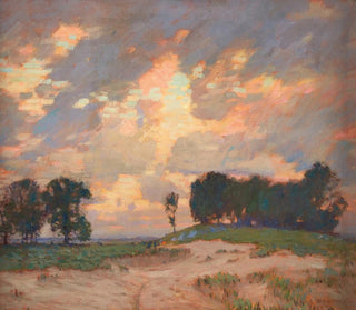 The Bûcher - William Langson Lathrop — artwork view
