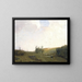 Les Trois Arbres - William Langson Lathrop — framed artwork on a wall