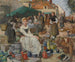 A street market in Picardy - William Lee-Hankey — artwork view