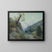 Mountain Path - William Lees Judson — framed artwork on a wall