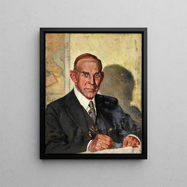 Count de Selborne - William Little — framed artwork on a wall