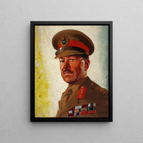 Sir Harold Alexander - William Little — framed artwork on a wall