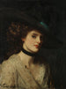 Portrait Painting of a Lady - William Loudan — artwork view