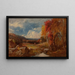Vermont Reminiscence Painting - William M. Hart — framed artwork on a wall